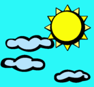 Dibujo Sol y nubes 2 pintado por xabymansii