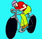 Dibujo Ciclismo pintado por elias