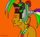 Dibujo Jefe de la tribu pintado por cristopsis