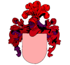 Dibujo Escudo de armas y casco pintado por jormairi