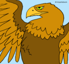 Dibujo Águila Imperial Romana pintado por Monica
