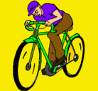 Dibujo Ciclismo pintado por mario