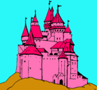 Dibujo Castillo medieval pintado por eduymar100