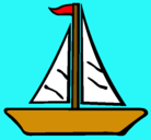 Dibujo Barco velero pintado por lorenso