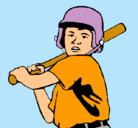 Dibujo Niño bateador pintado por oscarmauricio
