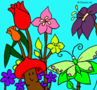 Dibujo Fauna y flora pintado por DEBHANNY