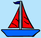 Dibujo Barco velero pintado por elias
