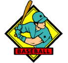 Dibujo Logo de béisbol pintado por Kittyllo