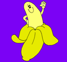 Dibujo Banana pintado por michelle