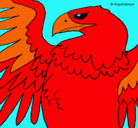 Dibujo Águila Imperial Romana pintado por salomon
