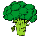 Dibujo Brócoli pintado por DIANA