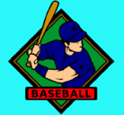 Dibujo Logo de béisbol pintado por pumas