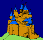 Dibujo Castillo medieval pintado por moisessaul