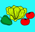 Dibujo Verduras pintado por NATALIA