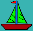 Dibujo Barco velero pintado por yuvitzelalcantara