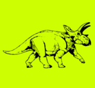 Dibujo Triceratops pintado por aless220305