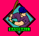 Dibujo Logo de béisbol pintado por jesus