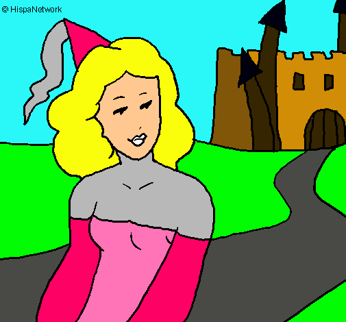 Princesa y castillo