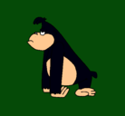 Dibujo Mono enfadado pintado por zootycoon2