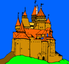 Dibujo Castillo medieval pintado por josedanielzeledon.