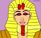 Dibujo Tutankamon pintado por KAREN