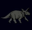 Dibujo Triceratops pintado por marucha