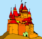 Dibujo Castillo medieval pintado por CastilloFeudal