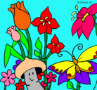 Dibujo Fauna y flora pintado por wences