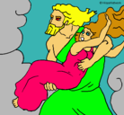 Dibujo El rapto de Perséfone pintado por andhreea