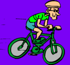 Dibujo Ciclismo pintado por alexa