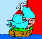 Dibujo Barco pintado por lenineduardo