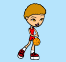 Dibujo Jugadora de básquet pintado por YAICELIS