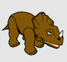 Dibujo Triceratops II pintado por MARGARITA