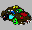 Dibujo Herbie Taxista pintado por Emilia