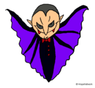 Dibujo Vampiro terrorífico pintado por erickkk@567899