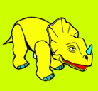 Dibujo Triceratops II pintado por ivan