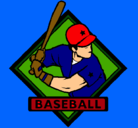 Dibujo Logo de béisbol pintado por angelica