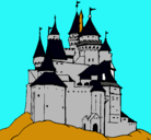 Dibujo Castillo medieval pintado por CARLO