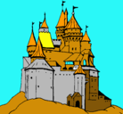 Dibujo Castillo medieval pintado por Guillermo