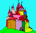 Dibujo Castillo medieval pintado por unax.r