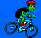 Dibujo Ciclismo pintado por Mario