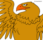 Dibujo Águila Imperial Romana pintado por octavio