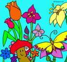 Dibujo Fauna y flora pintado por josuelo