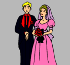 Dibujo Marido y mujer III pintado por laudy