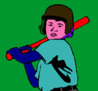 Dibujo Niño bateador pintado por DANIEL