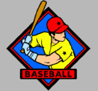 Dibujo Logo de béisbol pintado por octavio