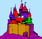 Dibujo Castillo medieval pintado por BRUNOPILAR