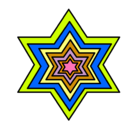 Dibujo Estrella 2 pintado por kari