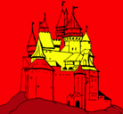 Dibujo Castillo medieval pintado por juandavidcastaeda