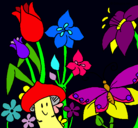 Dibujo Fauna y flora pintado por VERO